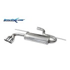 Silencieux Inox Inoxcar Volkswagen Golf 7 GTE 1.4 TSi 150cv - double sortie 80mm Racing