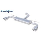 Silencieux Inox Inoxcar Volkswagen Golf 7 2.0 GTi 230cv - sortie duplex 102mm Racing