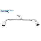 Sortie sans silencieux inox Inoxcar Volkswagen Scirocco R 2.0 TSi DSG 265cv- sortie sans silencieux