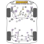 Silent blocs Powerflex Seat Leon MK1 1M 4 roues motrices (1999-2005)