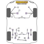 Silent blocs Powerflex Toyota Corolla AE86 RWD