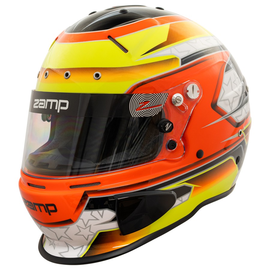 Casque Zamp FIA RZ-70E - orange 