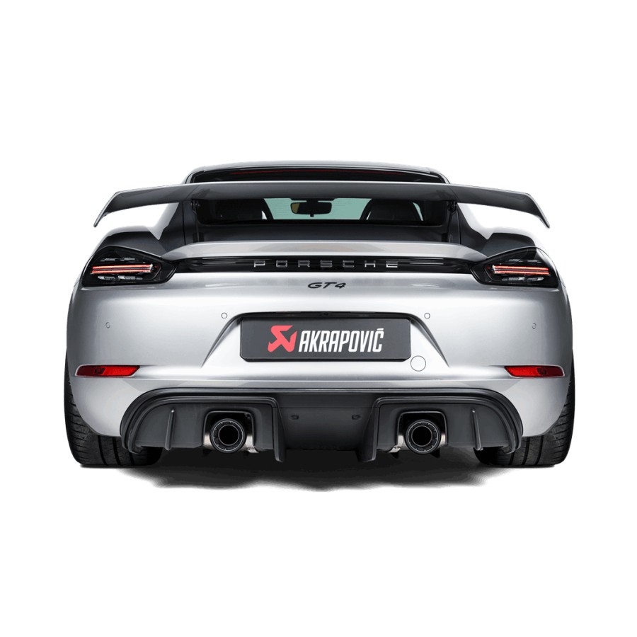 Akrapovic Porsche 718 Cayman GT4 - Silencieux 