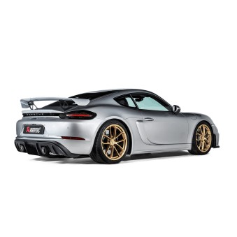 Akrapovic Porsche 718 Cayman GT4 - Silencieux 