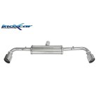 Silencieux Inox Inoxcar Alfa 4C 241cv - simple silencieux