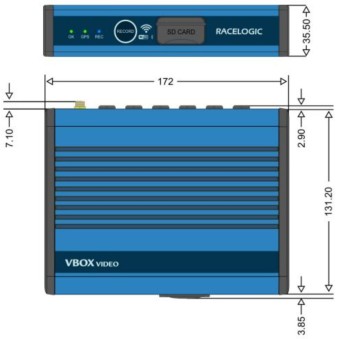 Racelogic VBOX HD2 HDMI - 1 cam?ra 