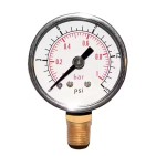 Manomètre 0-1 BAR (1/8X27 NPF) 0-15 PSI
