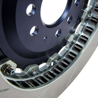 Disques Girodisc Porsche 997.1 3.6 Twin Turbo (Disques acier d'origine)  