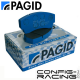 Plaquettes PAGID Porsche Cayman 982  GT4 4.0 (disques acier)