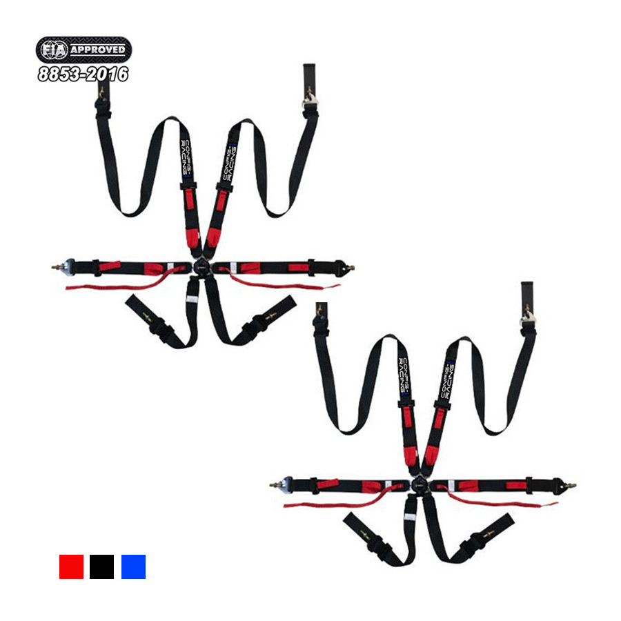 PACK 2 Harnais CRC FIA 6 Points Hans (2026)