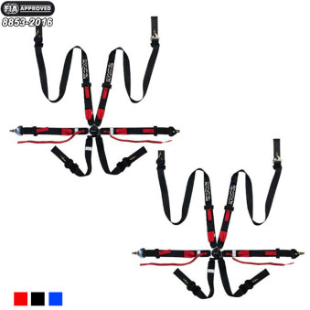 PACK 2 Harnais CRC FIA 6 Points Hans (2026)