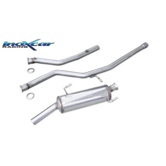 Ligne Echappement Groupe N inox Inoxcar Peugeot 206 GTI 2.0 16V (136cv) 1999-2004