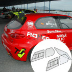 Kit Makrolon Alfa 147 - 3mm