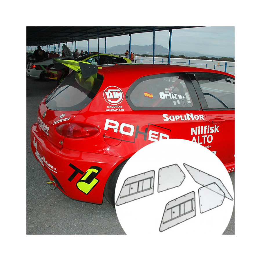 Kit Makrolon Alfa 147 - 3mm 