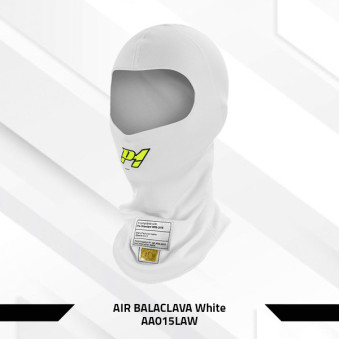 Cagoule P1 FIA 8856-2018 - Blanc 