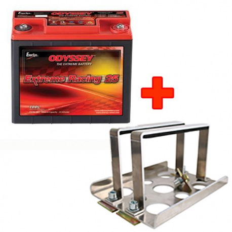 PACK Batterie Odyssey Extreme Racing 25 + Support FIA