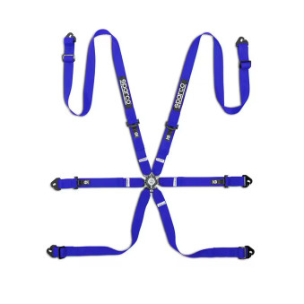 Harnais SPARCO FIA 6 points Competition H-2 Pull Up