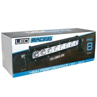 Pack 2 rampes de 4 Modules + 2 rampes de 8 modules LED RACING Pro SW